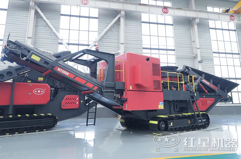 履帶式移動破碎機