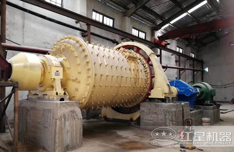 球磨機作業(yè)現場